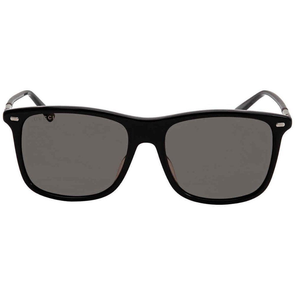 NEW Gucci Black Square Men's Sunglasses - Picture 2 of 4